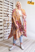 Load image into Gallery viewer, Kimono Featured In A Floral Print
