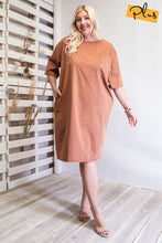 Load image into Gallery viewer, Mineral Washed Loose Fit Dress
