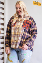 Load image into Gallery viewer, Plaid Mix Button Down Shirt
