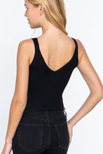 Load image into Gallery viewer, V-neck Side Ruched Sweater Top
