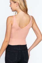 Load image into Gallery viewer, V-neck Side Ruched Sweater Top
