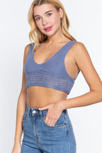 Load image into Gallery viewer, Textured Crop Sweater Tank Top
