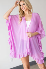 Load image into Gallery viewer, Lightweight Sheer Shawl Cardigan
