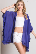 Load image into Gallery viewer, Lightweight Sheer Shawl Cardigan
