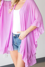 Load image into Gallery viewer, Lightweight Sheer Shawl Cardigan
