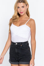 Load image into Gallery viewer, Twisted Cami Bodysuit W/bra Cup
