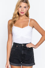 Load image into Gallery viewer, Twisted Cami Bodysuit W/bra Cup
