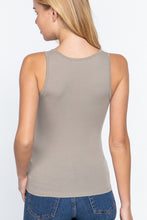 Load image into Gallery viewer, Sleeveless Scoop Neck Screen Print Knit Top

