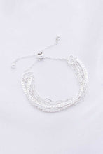 Load image into Gallery viewer, Flat Snake Chain Oval Link Slide Metal Bracelet
