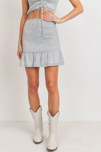 Load image into Gallery viewer, Ditsy Floral Print Smocking Skirt
