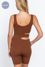 Load image into Gallery viewer, Suave Cut-out Seamless Romper
