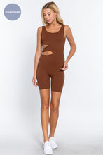 Load image into Gallery viewer, Suave Cut-out Seamless Romper
