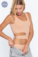 Load image into Gallery viewer, Suave Cut-out Seamless Bodysuit
