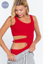 Load image into Gallery viewer, Suave Cut-out Seamless Bodysuit
