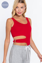 Load image into Gallery viewer, Suave Cut-out Seamless Bodysuit
