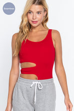 Load image into Gallery viewer, Suave Cut-out Seamless Bodysuit
