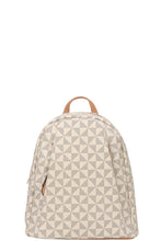 Load image into Gallery viewer, Curved Monogram Zipper Backpack
