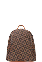 Load image into Gallery viewer, Curved Monogram Zipper Backpack
