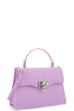Load image into Gallery viewer, Smooth Jelly Stud Buckle Crossbody Bag
