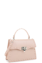 Load image into Gallery viewer, Smooth Jelly Stud Buckle Crossbody Bag
