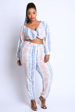 Load image into Gallery viewer, Tie Die Off Shoulder Set

