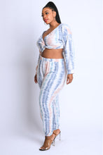 Load image into Gallery viewer, Tie Die Off Shoulder Set
