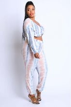 Load image into Gallery viewer, Tie Die Off Shoulder Set
