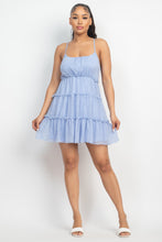 Load image into Gallery viewer, Ditsy Floral Tiered Ruffle Dress
