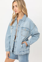 Load image into Gallery viewer, Denim Oversized Jacket
