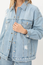 Load image into Gallery viewer, Denim Oversized Jacket
