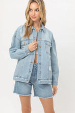 Load image into Gallery viewer, Denim Oversized Jacket
