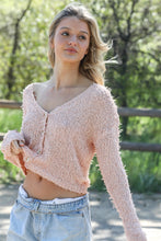 Load image into Gallery viewer, Boho Textured Knit Long Sleeve Cardigan Top
