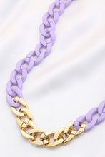 Load image into Gallery viewer, Soft Texture Curb Link Ccb Necklace
