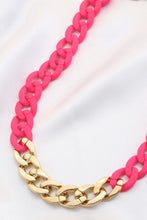 Load image into Gallery viewer, Soft Texture Curb Link Ccb Necklace
