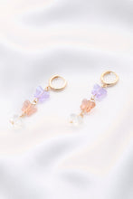 Load image into Gallery viewer, Triple Butterfly Huggie Dangle Earring
