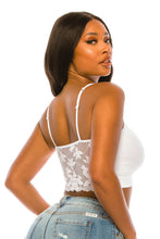 Load image into Gallery viewer, Floral Lace Back Bralette
