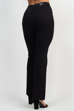 Load image into Gallery viewer, Frayed Bell Bottom Colored Denim Jeans
