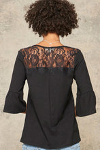Load image into Gallery viewer, A Knit Top With Deep V Neckline And Yoke Design
