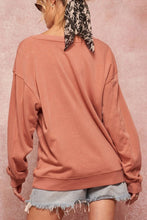 Load image into Gallery viewer, A Garment Dyed French Terry Graphic Sweatshirt
