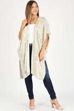Load image into Gallery viewer, Rayon Dobby Print Long Kimono
