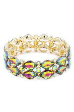 Load image into Gallery viewer, Crystal Color Stone Stretch Bracelet
