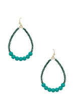 Load image into Gallery viewer, Clay Ball Accent Beads Teardrop Earring
