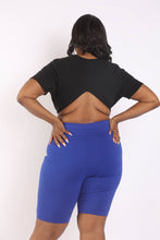 Load image into Gallery viewer, Tie Detailed Slit T Shirt
