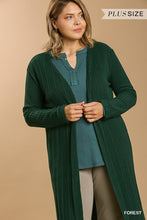 Load image into Gallery viewer, Open Front Long Body Cardigan
