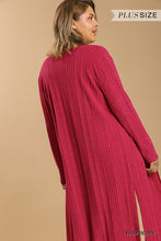 Load image into Gallery viewer, Open Front Long Body Cardigan
