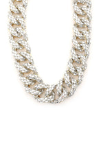 Load image into Gallery viewer, Rhinestone Curb Link Necklace
