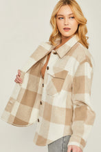 Load image into Gallery viewer, Woven Yarn Dye Bust Pocket Jacket
