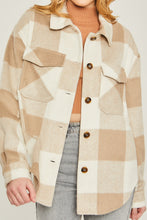 Load image into Gallery viewer, Woven Yarn Dye Bust Pocket Jacket
