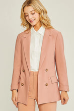 Load image into Gallery viewer, Woven Solid Vertigo Blazer
