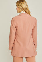 Load image into Gallery viewer, Woven Solid Vertigo Blazer

